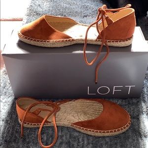 Lace-up espadrilles